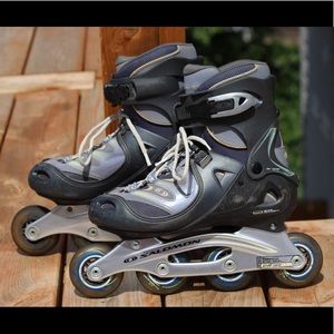 Patin à roulette: Salomon (bleu)